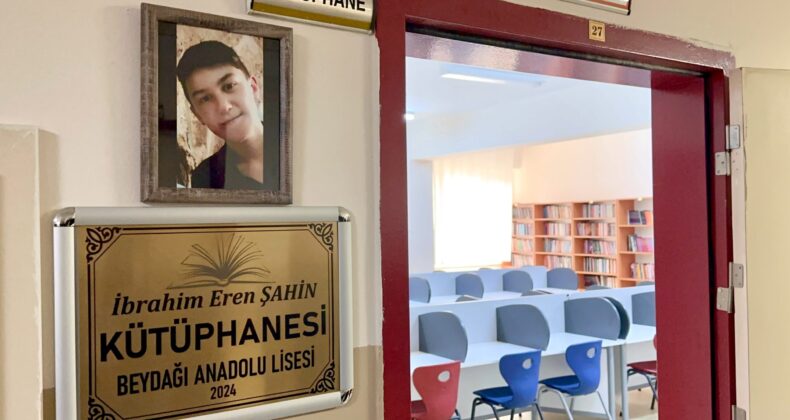 Depremde Ölen İbrahim Eren Şahin’in Adı Kütüphanede Yaşatılacak